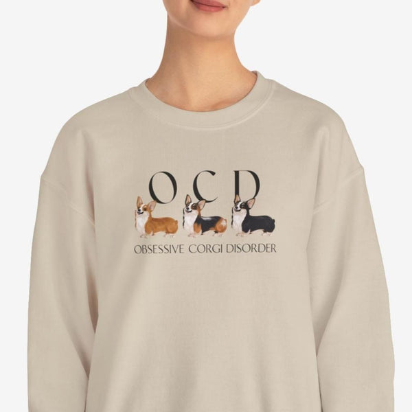 Corgi Sweatshirt for Women - Funny Corgi Sweatshirt